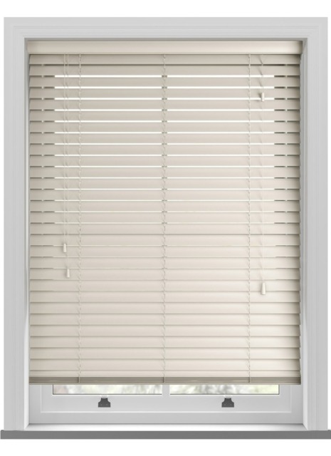 Deco Mirage Cream Wooden Blind - image 1