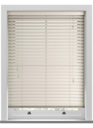 Deco Mirage Cream Wooden Blind - thumbnail 1