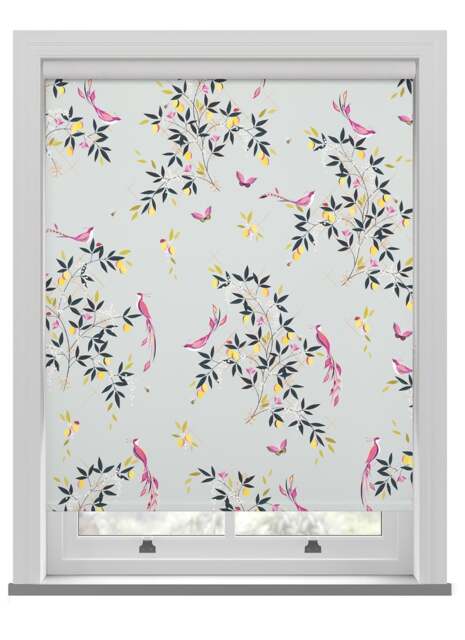 Sara Miller Birds & Trellis Duckegg Roller Blind Roller Blind - image 1