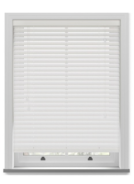 Alura Oak White Wooden Blind - image 1