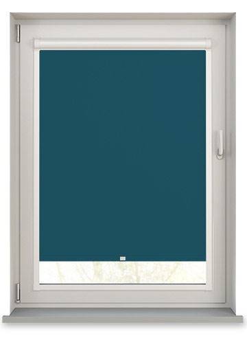Bella Blackout Dark Teal Blue Roller Blind - image 1