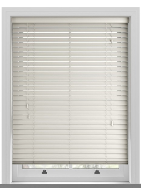 Zambezi Polar White Wooden Blind - image 1