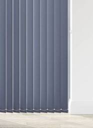 Splash Indigo Blue Vertical Blind