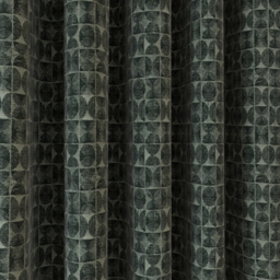 Ocean ModGeo Jacquard Curtain - thumbnail 2