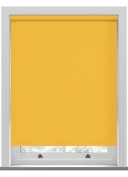 Unishade Blackout Luna Yellow Roller Blind
