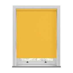 Unishade Blackout Luna Yellow Roller Blind - thumbnail 2