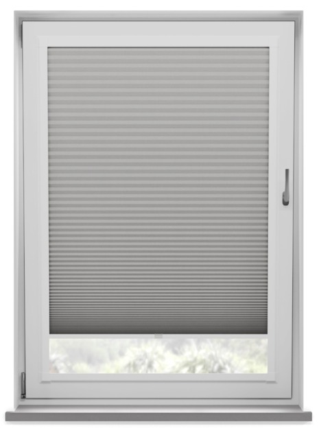 Soho Frosted Steel Honeycomb Blind - image 1