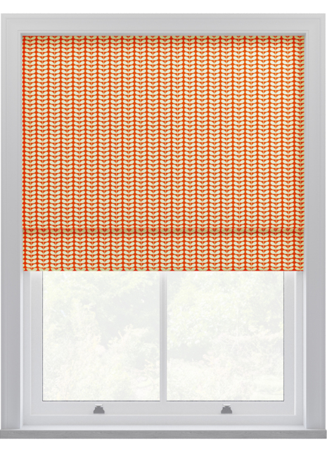Orla Kiely Tiny Stem Tomato Roman Blinds Roman Blind - image 1