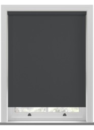 Unishade Blackout Black Roller Blind - thumbnail 1