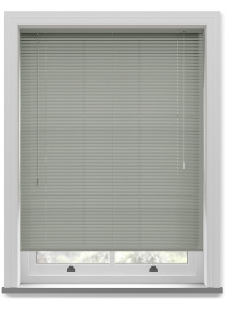 Turin 25mm Perforated Grey Venetian Blind
