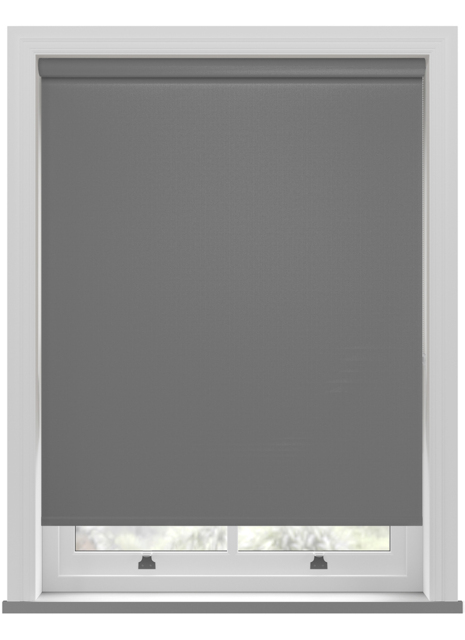 Unilux PVC Blackout Anthracite Roller Blind - image 1
