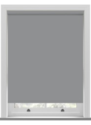 Bella Blackout Mid Grey Twist Roller Blind Roller Blind - thumbnail 1