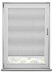 Akona White Pleated Blind - thumbnail 1