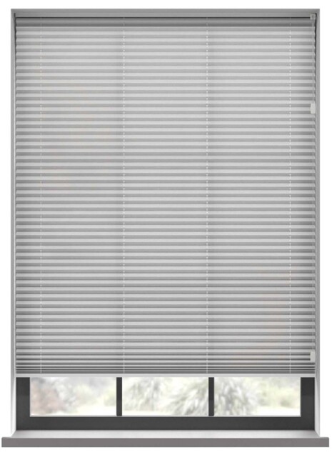 Nouveau Frosted Grey Pleated Blind Pleated Blind - image 1
