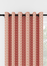Orla Kiely Linear Stem Bubblegum Eyelet Curtain Eyelet Curtain - thumbnail 1