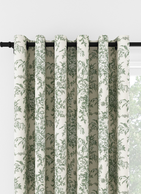 Laura Ashley Picardie Sage Eyelet Curtain Eyelet Curtain - image 1
