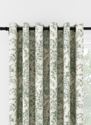 Laura Ashley Picardie Sage Eyelet Curtain Eyelet Curtain - thumbnail 1