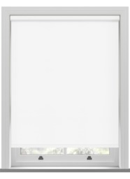 Bella Blackout Frost White Twist Roller Blind Roller Blind - thumbnail 1