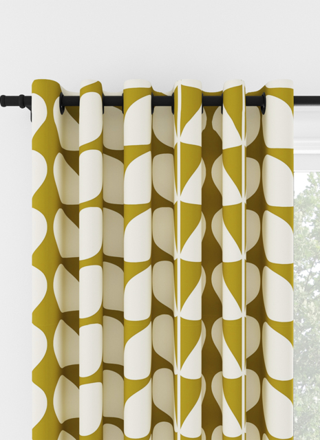 Orla Kiely Jumbo Solid Stem Seagrass Eyelet Curtain Eyelet Curtain - image 1