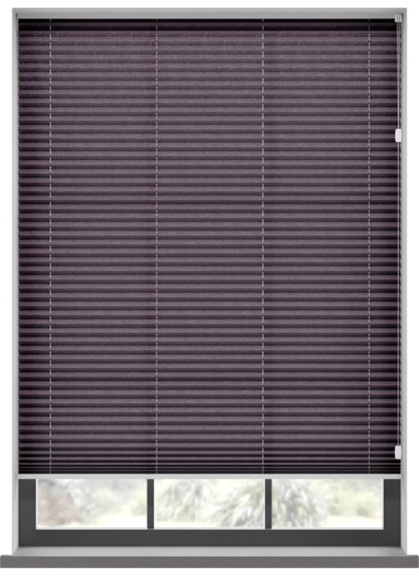 Mirabella Plum Pleated Blind Pleated Blind - image 1