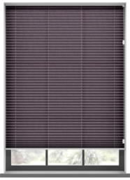 Mirabella Plum Pleated Blind Pleated Blind