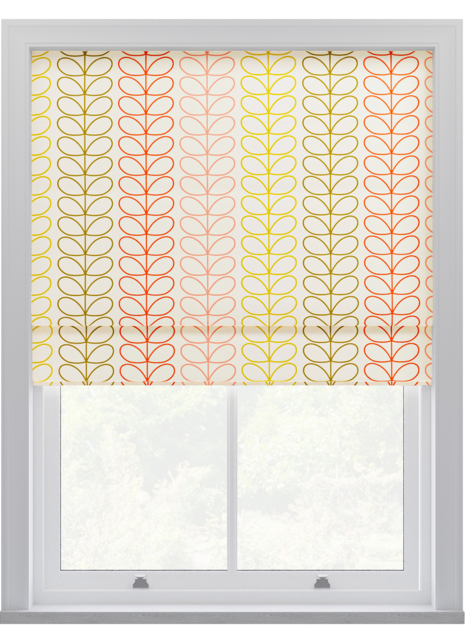 Orla Kiely Linear Stem Multi Roman Blinds Roman Blind - image 1