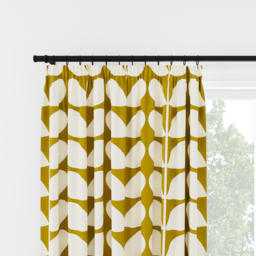 Orla Kiely Jumbo Solid Stem Seagrass Pencil Pleat Curtain Pencil Pleat Curtain - thumbnail 2