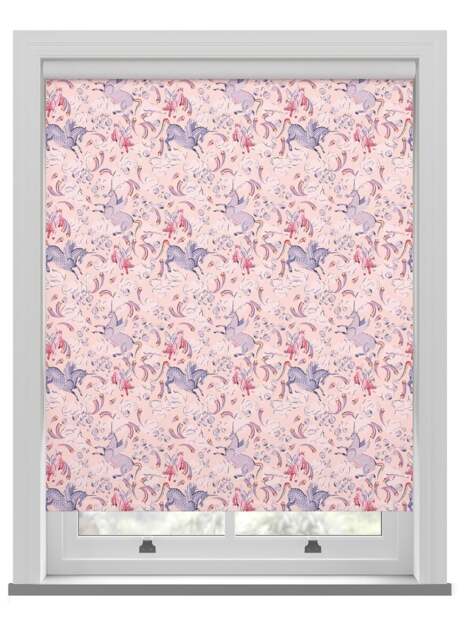 Cath Kidston Unicorn Pink Roller Blind Roller Blind - image 1