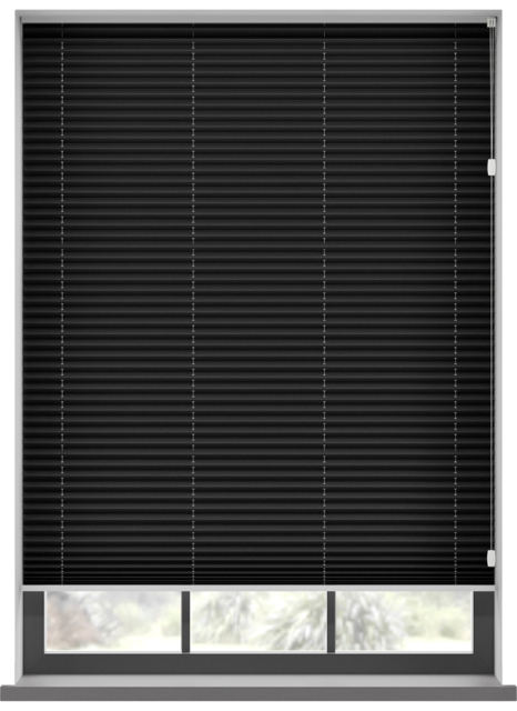 Addison Nera Black Pleated Blind Pleated Blind - image 1