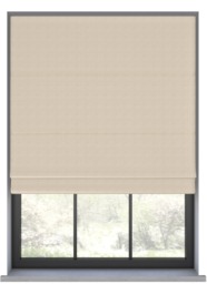 Saffron Linen Roman Blind - thumbnail 1