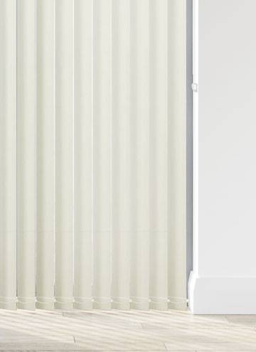 Unilux PVC Blackout Butter Cream Vertical Blind - image 1