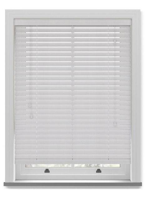 Deco Pewter Oak Wooden Blind - image 1