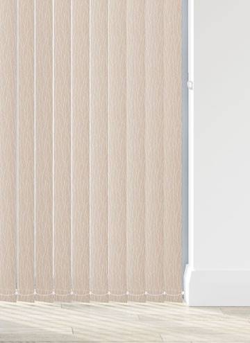 Sio Stucco Cream Vertical Blind - image 1