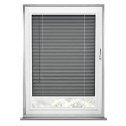 Turin 25mm Brushed Dark Grey Venetian Blind - thumbnail 2
