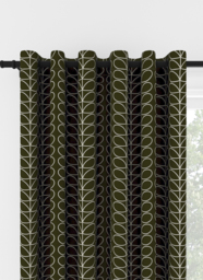 Orla Kiely Linear Stem Kelp Eyelet Curtain Eyelet Curtain - thumbnail 1