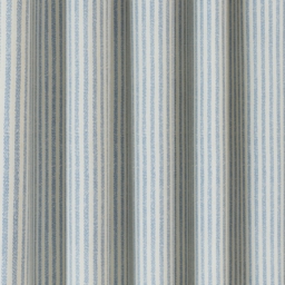Cornflour Stripe Curtain - thumbnail 2