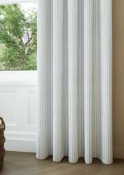 Cornflour Stripe Curtain