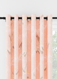 Laura Ashley Animalia Blush Eyelet Curtain Eyelet Curtain - thumbnail 1