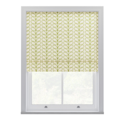 Orla Kiely Linear Stem Dark Grass Green Roman Blinds Roman Blind - thumbnail 2