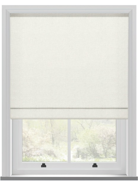 Renai White Roman Blind - image 1