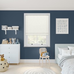 Renai White Roman Blind - thumbnail 2