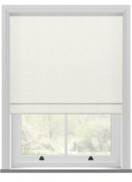 Renai White Roman Blind - thumbnail 1