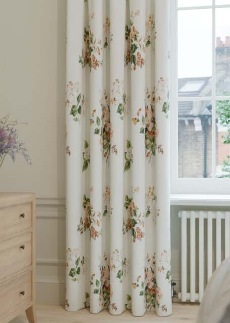 Laura Ashley Rosemore Natural Curtain - image 1