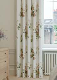 Laura Ashley Rosemore Natural Curtain