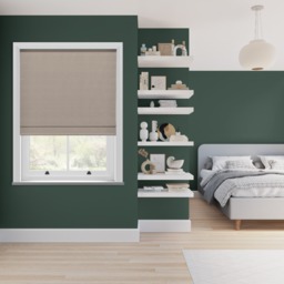 Koi Faux Silk Beige Roman Blind - thumbnail 2