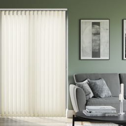 Rossini Cream Vertical Blind - thumbnail 2