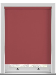 Electric Bella Blackout Ruby Red Roller Blind
