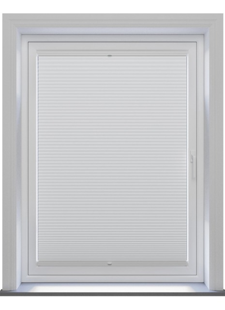 Honeycomb Blackout Snow White Stick Fit Honeycomb Blind - image 1