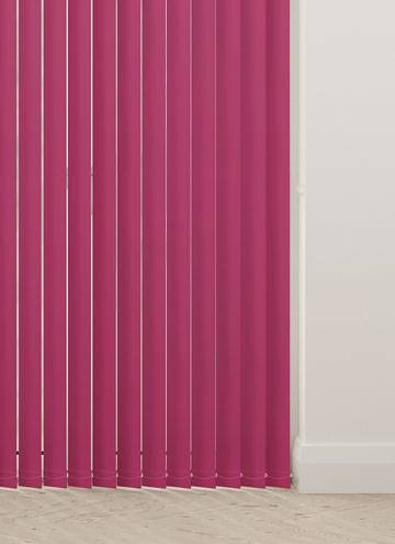 Bella Blackout Lipstick Pink Vertical Blind - image 1