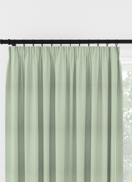 Laura Ashley Easton Sage Pencil Pleat Curtain Pencil Pleat Curtain - image 1